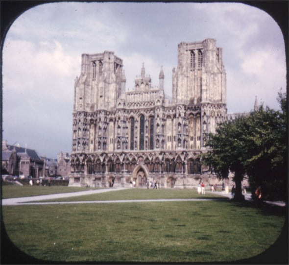 4 ANDREW - English Cathedrals - View Master 3 Reel Packet - 1960 - vintage - C296E-BS6 Packet 3dstereo 