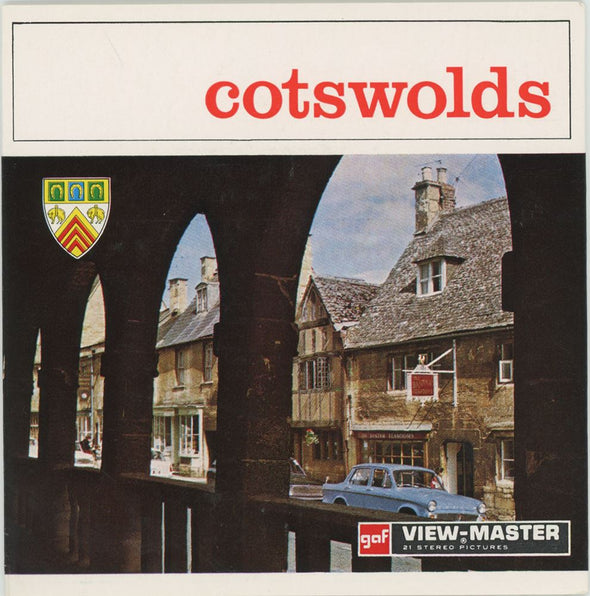 View-Master 3 Reel Packet -Cotswolds - PACKET