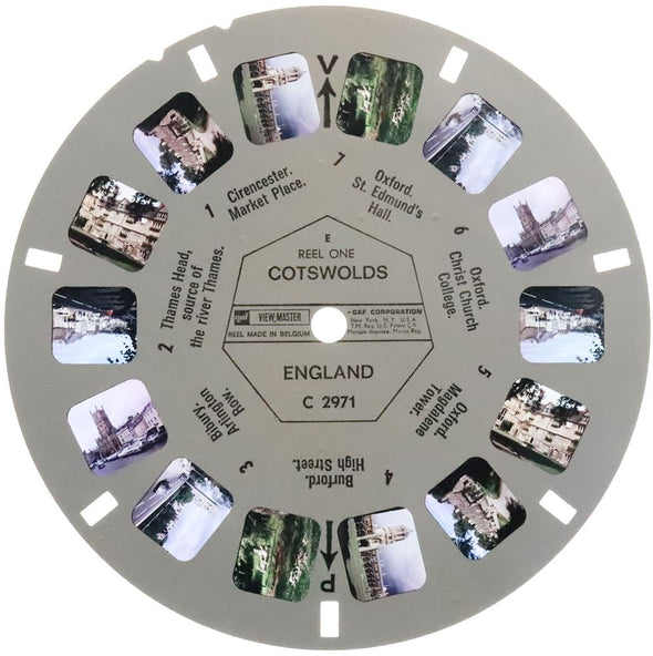 View-Master 3 Reel Packet -Cotswolds - PACKET