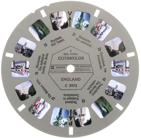 View-Master 3 Reel Packet -Cotswolds - REEL