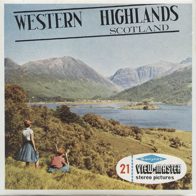 4 ANDREW - Western Highlands - Scotland - View Master 3 Reel Packet - vintage - C325E-BS6 Packet 3dstereo 