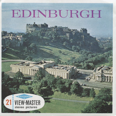 4 ANDREW - Edinburgh - View Master 3 Reel Packet - vintage - C326E-BS6 Packet 3dstereo 
