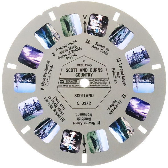 View-Master 3 Reel Packet - Southern Scotland  - REEL