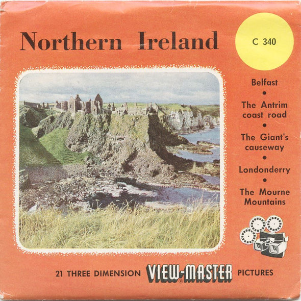 4 ANDREW - Northern Ireland - View Master 3 Reel Packet - vintage - C340-BS4 Packet 3dstereo 