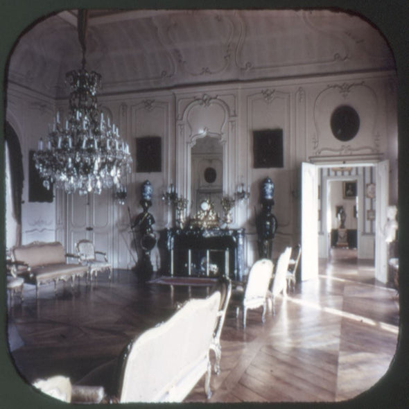 ANDREW - Chateaux Kastelen - View-Master 3 Reel Packet - 1960s view - vintage - (C350-BS6) Packet 3dstereo 
