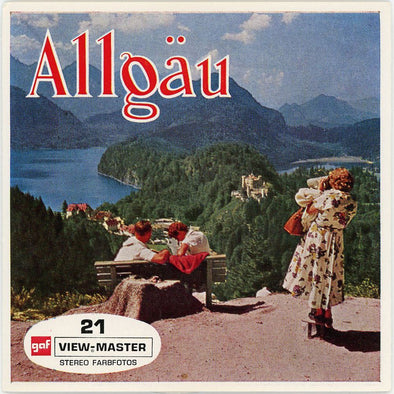 Allgau - View-Master 3 Reel Packet - 1960's views - vintage - (PKT-C417-BG1) Packet 3dstereo 