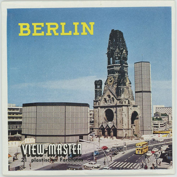 Berlin - View-Master 3 Reel Packet - 1950s view - vintage - (C408-BS5) Packet 3dstereo 
