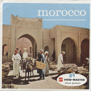 4 ANDREW - Morocco - View-Master 3 Reel Packet - 1960s - vintage - C719E-BG1 - Coin/Stamp Series Packet 3dstereo 