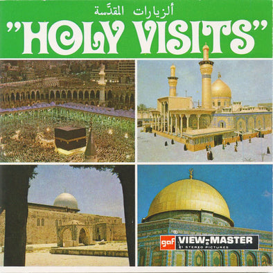 Holy Visits - View Master 3 Reel Packet - vintage - C842-BG5 Packet 3dstereo 