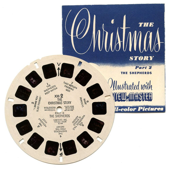 Christmas Story - View-Master 3 Reel Packet - 1950s- Vintage - (zur Kleinsmiede) - (CH-ST-S1) Packet 3dstereo 