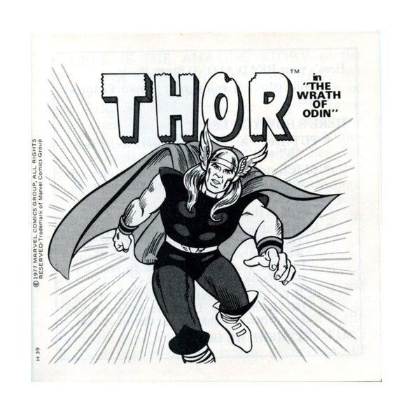 THOR - View-Master 3 Reel Packet - 1970s - vintage - (ECO-H39-G5) Packet 3Dstereo 