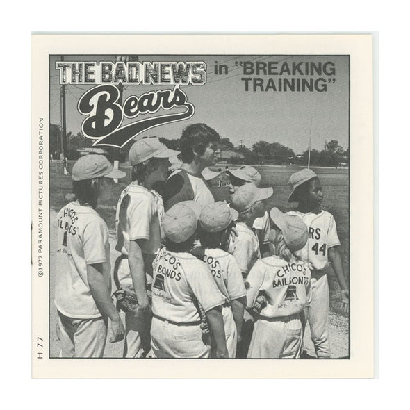 Bad News Bears in " Breaking Training" - View-Master 3 Reel Packet - 1970's vintage - (PKT-H77-G5NK Packet 3Dstereo 