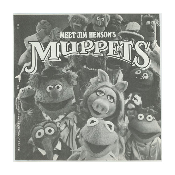 ANDREW - Meet Jim Henson's Muppets - View-Master 3 Reel Packet - 1970s view - vintage - (K26-G5NK) Packet 3dstereo 