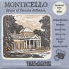 Monticello Home of Thomas Jefferson - View-Master 3 Reel Packet - 1955 - vintage - Mont-S3D Packet 3dstereo 