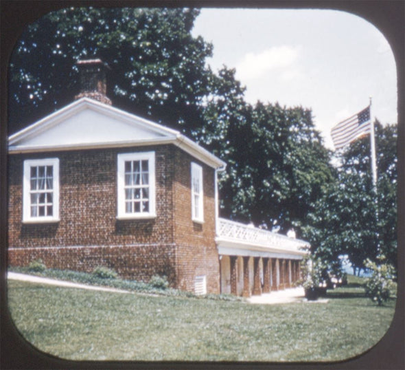 Monticello Home of Thomas Jefferson - View-Master 3 Reel Packet - 1955 - vintage - Mont-S3D Packet 3dstereo 