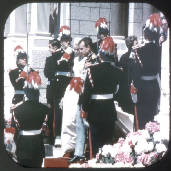 ANDREW - Wedding of Prince Rainier III - View-Master 3 Reel Packet - 417ABC-BS5 Packet 3dstereo 