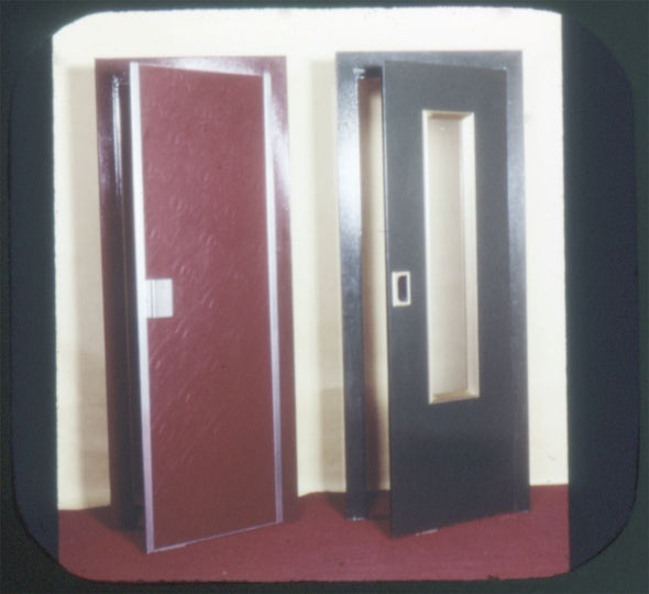 Doors - View-Master Proof/Test Commercial Reel - 3D - vintage Reels 3dstereo 