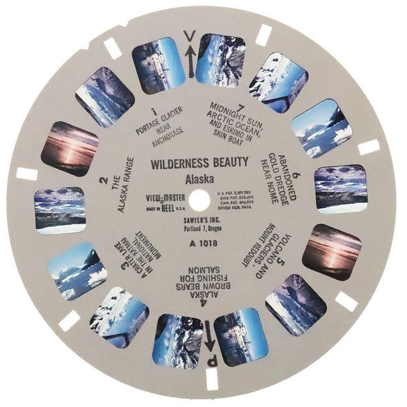 Wilderness Beauty, Alaska - View Master Special On-Location Reel - A1018 Reels 3dstereo 
