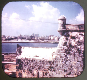 4 ANDREW - Morro Castle - Havana Cuba - View Master Single Reel - 1946 - vintage - 571 Reels 3dstereo 