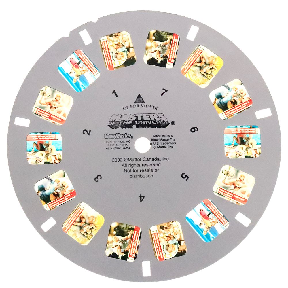 Mattel's Masters of the Universe - View-Master Commercial Reel - He-Man  Comes Back - 2002 - vintage –