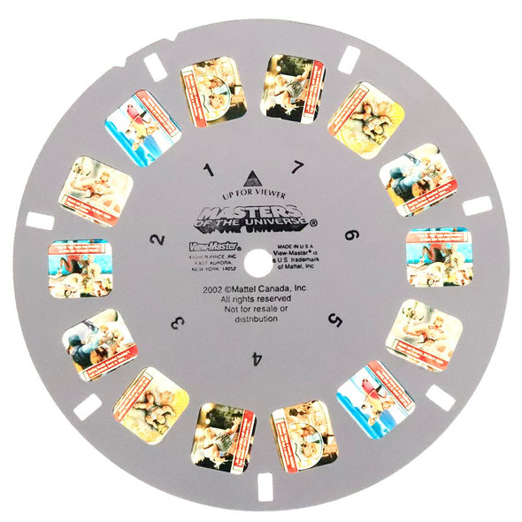 Mattel's Masters of the Universe - View-Master Commercial Reel - He-Man Comes Back - 2002 - vintage Reels 3dstereo 