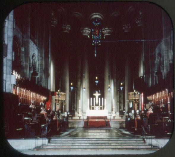 Cathedral of St. John The Divine - View-Master Special On-Location Reel - vintage - 1A6631 Reels 3dstereo 