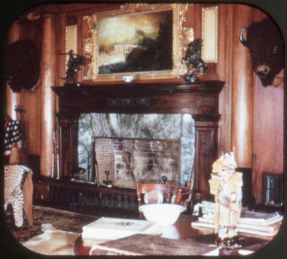 Home of Theodore Roosevelt - View-Master Special On-Location Reel - 1955 - vintage - 345 Reels 3dstereo 