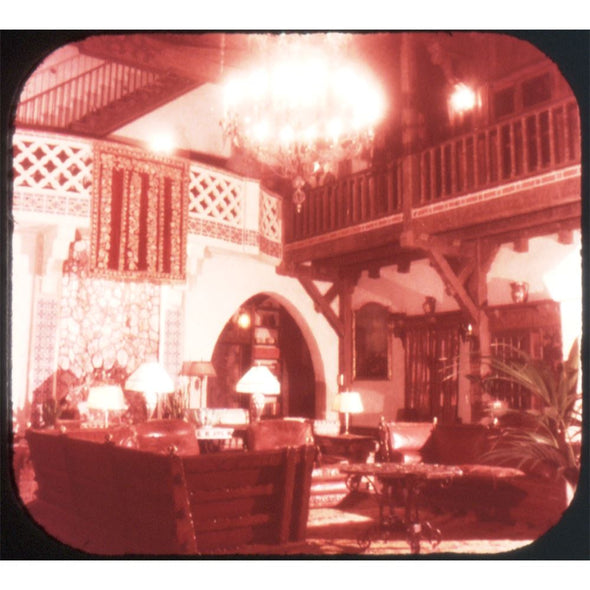 Scotty's Castle - California - View-Master Special On-Location 2 Reel Set - 1979 - vintage Reels 3dstereo 