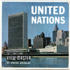 United Nations - View-Master - Vintage - 3 Reel Packet - 1950s views (PKT-A651) Packet 3dstereo 