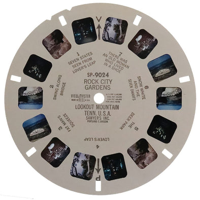 Rock City Gardens Lookout Mountain Tennessee USA - View-Master SP Reel - vintage - (SP-9024) 3Dstereo.com 