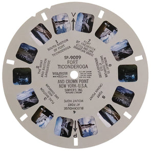 Fort Ticonderoga and Crown Point New York USA - View-Master SP Reel - vintage - (SP-9029) 3Dstereo.com 
