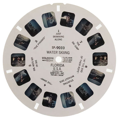 Water Skiing Florida USA - View-Master SP Reel - vintage - (SP-9033y) 3Dstereo.com 