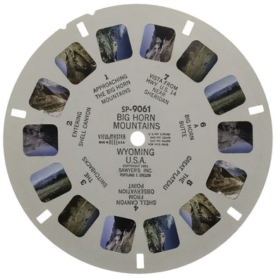 Big Horn Mountains, Wyoming USA - View-Master SP Reel - vintage - (SP-9061) 3Dstereo.com 