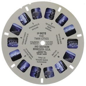 The Twin Cities and Southern Minnesota USA - View-Master SP Reel - vintage - (SP-9072) 3Dstereo.com 