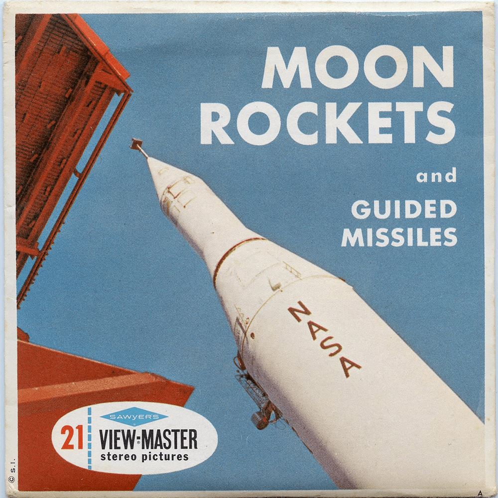 Moon Rockets and Guided Missiles - View-Master - Vintage Classic 3 Ree ...