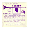 ViewMaster Nevada - Vacationland Series - Vintage - 3 Reel Packet - 1950s views Packet 3dstereo 