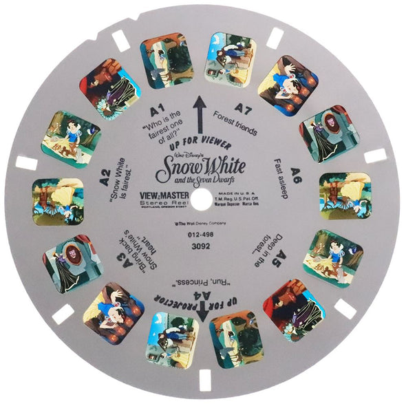 Snow White - View-Master 3 Reel Set - NEW WKT 3dstereo 