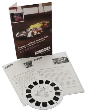 Southern AllStars Dirt Racing featuring Jeremy Clements & Shane Tankersley - (ZUR KLEINSMIEDE) Single ViewMaster Reel with booklet - Volume One Packet 3Dstereo 
