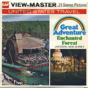 Great Adventure Enchanted Forest - Jackson, New Jersey - View-Master - Vintage - 3 Reel Packet - 1970s views - (PKT-A764-G5A) Packet 3dstereo 