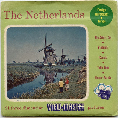 The Netherlands - Vintage - View-Master - 3 Reel Packet - 1950s views Packet 3dstereo 