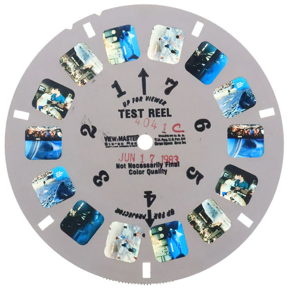 Jaws 3-D - 3 View-Master Test Reel Set - 1983 - vintage Reels 3dstereo 