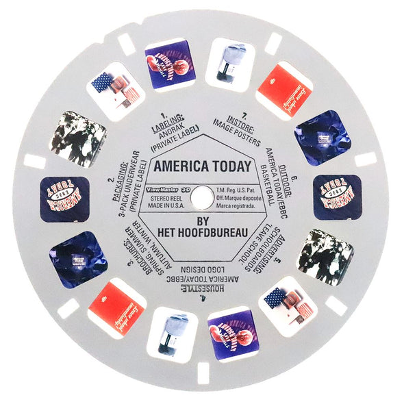 America Today - View-Master Commercial Reel - vintage Reels 3dstereo 