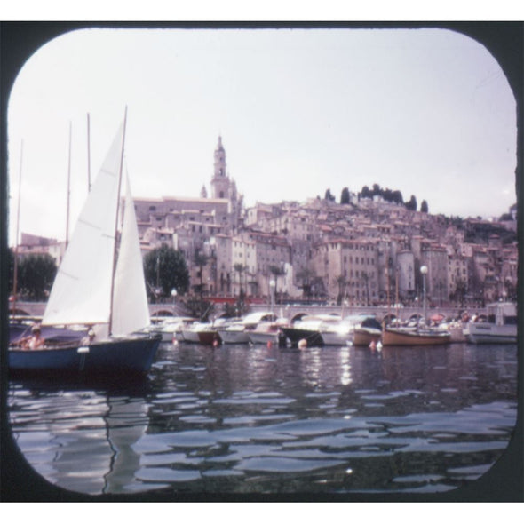 4 ANDREW - Les Corniches de la Riviera #1 - View-Master Test Reel - 1976 - vintage - BC1874 Reels 3dstereo 
