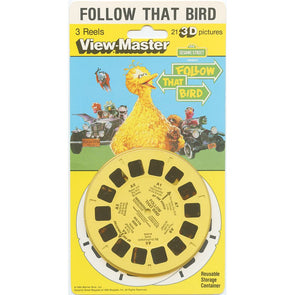 4 ANDREW - Follow That Bird - View-Master 3 Reel Set on Card - 1985 - NEW - 4066 VBP 3dstereo 