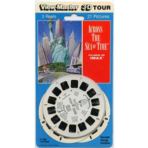 Across the Sea of Time - View-Master - 3 Reels on Card - New 3dstereo 