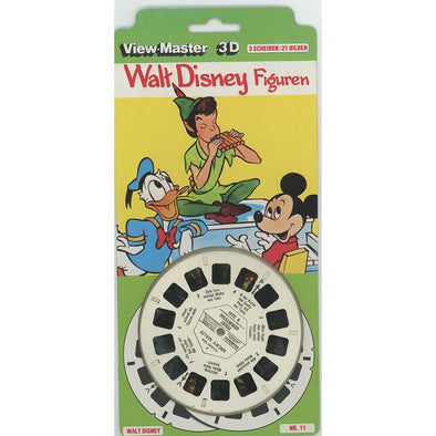 Walt Disney Figuren View-Master Reel Set on Card unopened