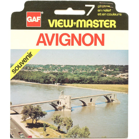 4 ANDREW - Avignon - France - View-Master Single Reel on Card - 1978 - vintage - BC1945 VBP 3dstereo 