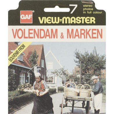 Volendam & Marken - View-Master Special Souvenir On-Location Reel - 1976 - vintage - BC3867 VBP 3dstereo 