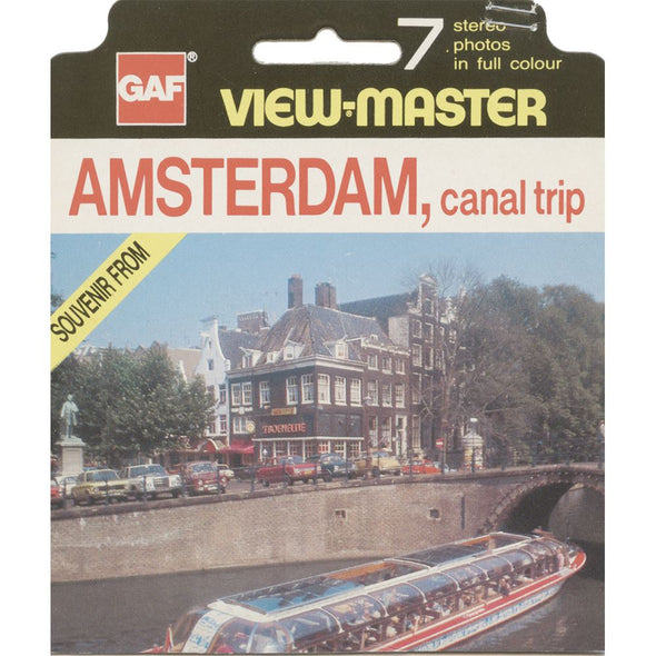 Amsterdam - View-Master Special Souvenir On-Location Reel - 1976 - vintage - BC3887 VBP 3dstereo 