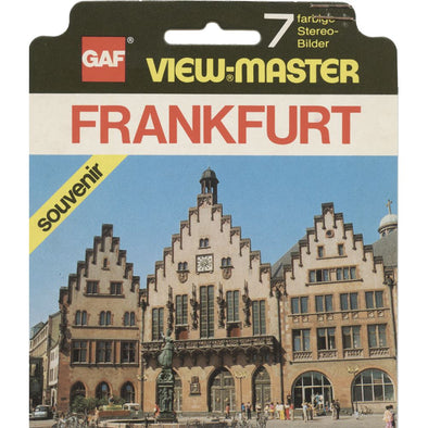 Frankfurt - View-Master Special Souvenir On-Location Reel - 1975 - vintage - BC4294 VBP 3dstereo 